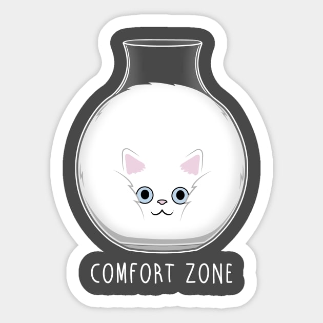 Comfort Zone! Sticker by Raffiti